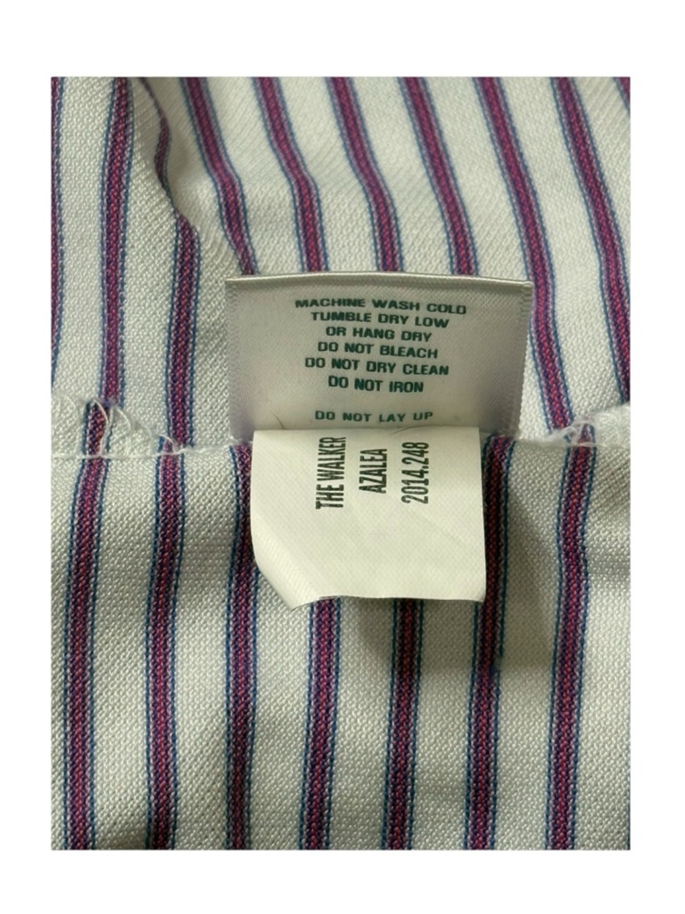Holderness and Bourne ✪ The Walker Golf Polo ✪ Azalea Stripe ✪ Embroidery ✪ M - Picture 14 of 16